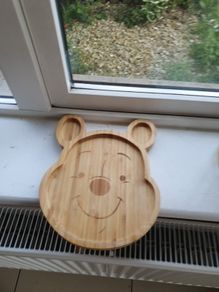 Winne the pooh wooden plate