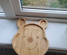 Winne the pooh wooden plate