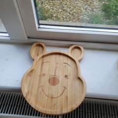 Winne the pooh wooden plate