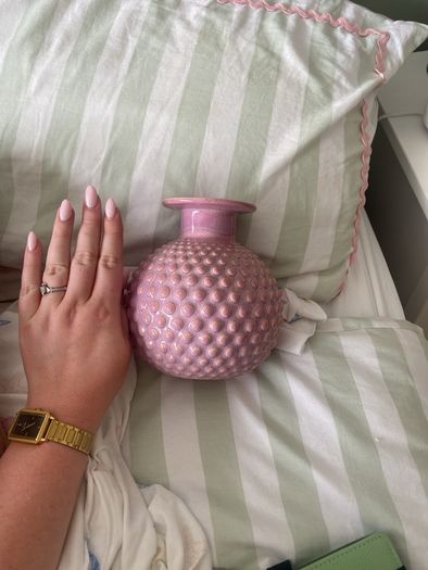 Lavender vase
