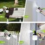 Paint Sprayer, HVLP Electric Spray Gun (800ml/3 Metal Nozzles/3 Patterns), Easy Spraying and Cleaning, for Home Interior and Exterior Walls, Ceiling, Cabinet, Fence, Chair Image 4