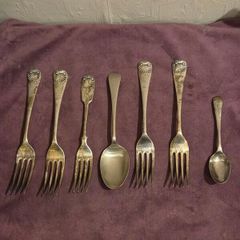 Collection of Antique spoons and forks