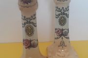Candlesticks - Ceramic - Vintage