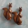 Pair of Squirrels c.1960s Ornaments Image 3