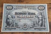 German Empire, Bavaria, 100 Mark Note 1 January 1900, great condition - free standard postage