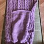 Cable Knit Dog jumper Image 2