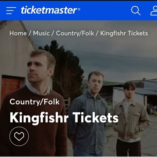 kingfishr tickets
