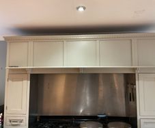 Solid Irish Beech Kitchen Overmantel / Surround