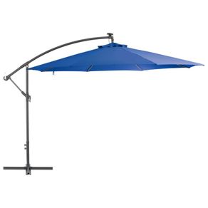 Cantilever Umbrella with Aluminium Pole 350 cm Blue ID: 134