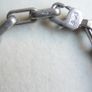 Vintage Armani Sterling Silver 925 hallmarked bracelet with cross charm by designer Emporio Armani length 8,5" - 26g Image 9