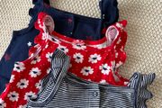 Simple Joys by Carter's Baby Girls' Snap-Up Rompers, Pack of 3, size 3-6 months fits even bigger size