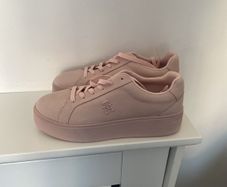 New TOMMY HILFIGER Baby Pink Women's Trainers