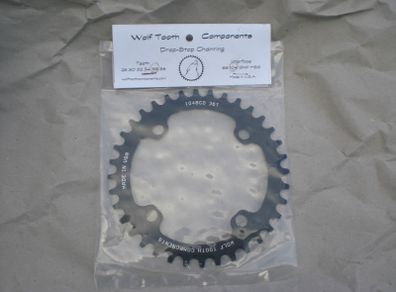 Wolftooth Drop Stop Chainring 36t 104BCD