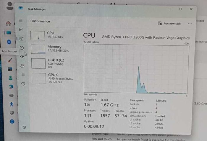 Hp 295 G6 Mt Pc - Ryzen 3 Pro 3200g - 16gb Ram - 256gb Nvme Ssd