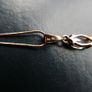 Vintage 9ct Gold 375 Gold Pendant and Chain 3,4g L-9,8" Image 6