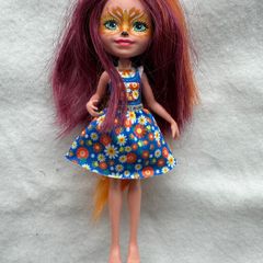 Enchantimals Felicity Fox Doll & friend Flick PLAYSET FXM71 Used Please look at the pictures