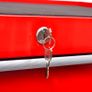 Workshop Tool Trolley 5 Drawers Red Image 6