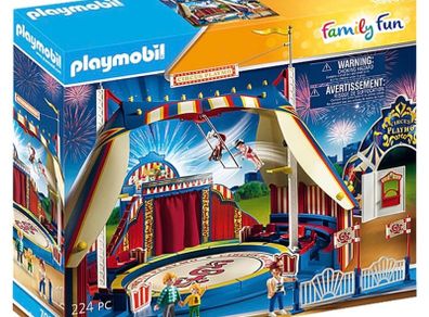 Used Playmobil Circus Family Fun
