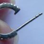 Vintage Sterling Silver 925 Hoop Studs Earrings 1,5g Image 8