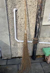 Halloween witch's broom / besom