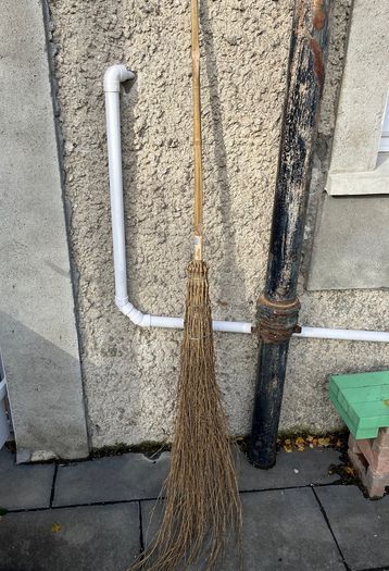 Halloween witch's broom / besom