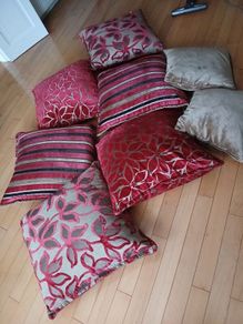 Large couch cushons