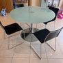 glass table and chairs Image 6