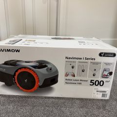 Segway Navimow i105E GPS Robot Lawn Mower + Official Garage + Original Box