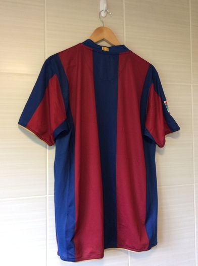 FC Barcelona Jersey. Official Nike Mens Home Jersey Season 2007-2008. Original From The Time. Not A Modern Day Remake.