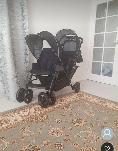 Twin pram