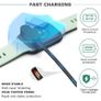 Smart Watch Charger 2 Pin Magnetic 4mm Charging USB Cables Compatible with Reflex Active, Radley, Nerunsa, AcclaFit Smartwatch Fitness Tracker Charging Cable(3.3FT/100cm) Image 5