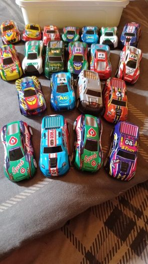 Toy Cars and Storage Box