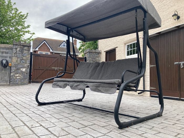 Garden Patio Swing Seat Chair 3 Seater