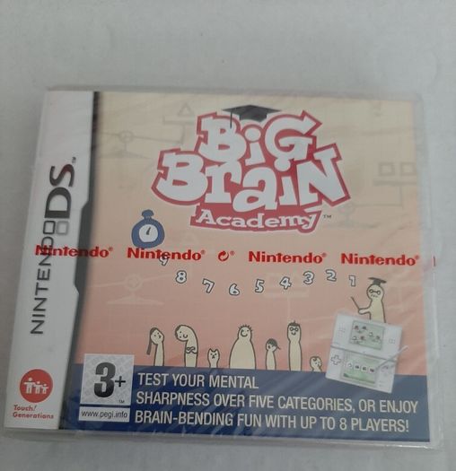 New Nintendo ds big Brain academy unopened