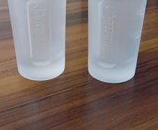 2 x jagermeister shot glasses