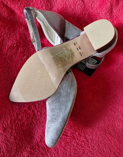 Gold Strappy Shoes