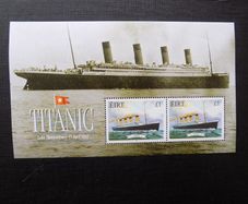 Ireland 1999.Maritime History.Stamps.Titanic Miniature Sheet.MNH.