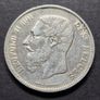 1868 Belgium 5 Francs - Leopold I Silver coin Image 5
