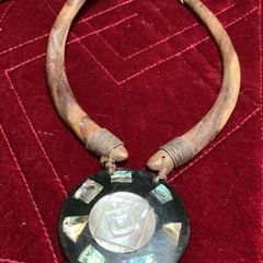 Abalone & mother of pearl  piece