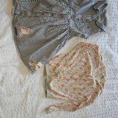 Girls Next Dress and Cardigan Size 4-5 years
