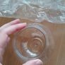 Set of 6 Hand-Sized Mini Plastic Fish Bowls New & Unused Craft / Party Jars/ Wedding decor Image 2