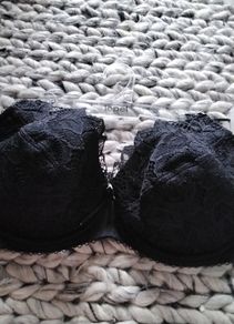 black bra