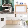 16Pcs Black Cabinet Door Handle, Round Drawer Knobs, Single Hole Cupboard Handle, Mushroom Drawer Handle 30MM Aluminum Alloy Flower Pattern Handle with Screws (FREE POSTAGE) Image 4