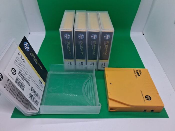 Postage - Lot of 5 X HP LTO3 Ultrium RW C7973A 800GB Data Cartridge.
