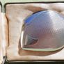 FLAMINAIRE Vintage 1950s Galet Butane Gas Silver Lighter Made in France Image 3