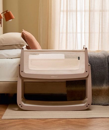 Snuzpod 5 bedside crib mocha
