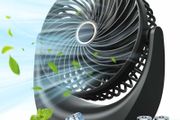 NEW SALE | Desk Fan, Small Table Fan with Strong Airflow Quiet Operation Portable Fan Speed Adjustable Head 360 Degree Rotatable Personal Fan for Home Bedroom Office Outdoor Table and Desktop