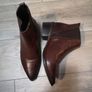Gallery Leather Ankle Boots Size Uk 6 Image 7