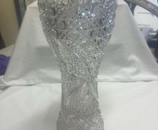 Large Irish crystal vase (2 optional price will differ)