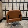 Luca Rossini Adjustable Brown Opera Salon Chair Image 2